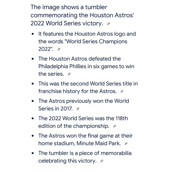 2022 WORLD SERIES CHAMPIONS TUMBLER NAVY ORANGE 24OZ MLB BASEBALL HOUSTON ASTROS - Picture 7 of 7